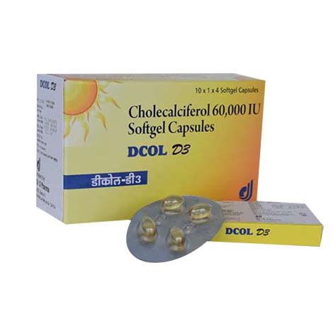DCOL-D3 Softgel Capsules DR. D Pharma
