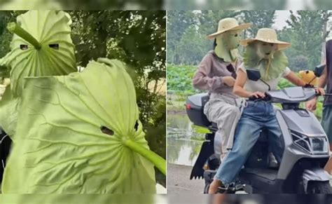 कमल के पत्तों से बना ये चाइनीज फेस मास्क हुआ वायरल, जानिए वजह | Lotus ...