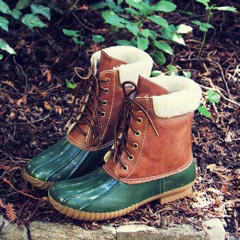Alpine Pine Duck Boot in Olive, Fall & Winter Duck Boots from Spool No ...