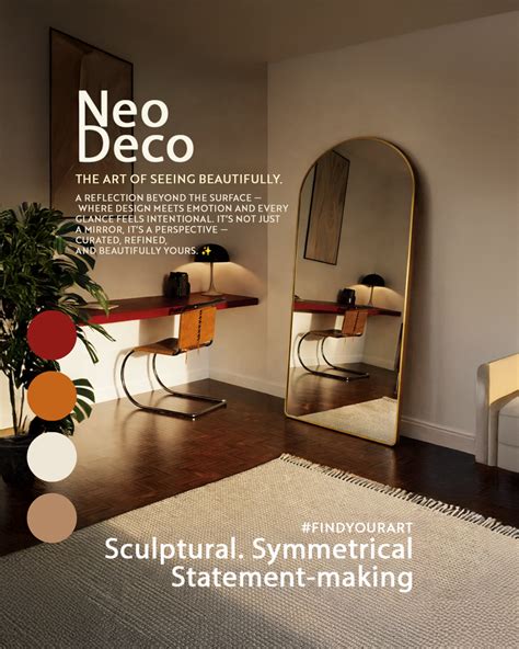 NEO DECO : Sculptural Symmetrical Statement-Making – The Artment