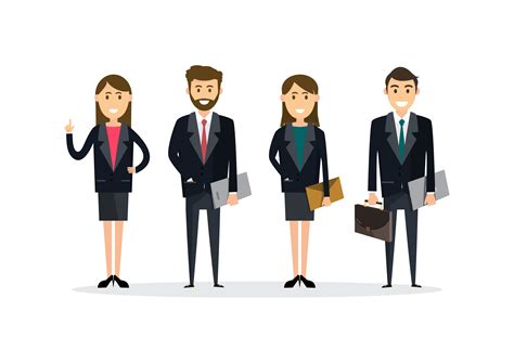 Cartoon Business People Clip Art PNG 的图像结果