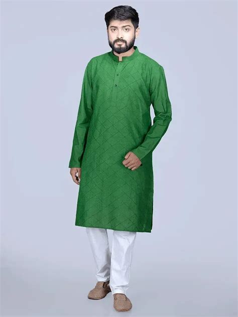 Buy Men Full Sleeves Kurta Best Price at Weavers India – WeaversIndia