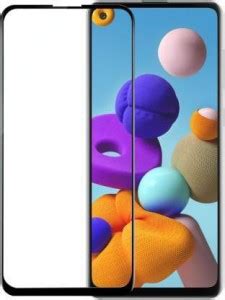 NRICH Edge To Edge Tempered Glass for Samsung Galaxy A21s - NRICH ...