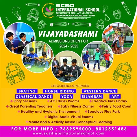 vijayadashami admission open for 2024-2025 | News & Events | SCAD ...