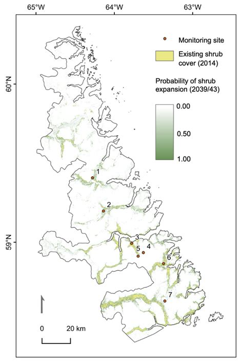 Rapid Ecosystem Change at the Southern Limit of the Canadian Arctic ...