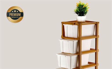 PALAK Plastic Drawer Organizer Self Standard Rectangular Multi Purpose ...