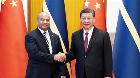 Nauru's President David Adeang visits China - CGTN