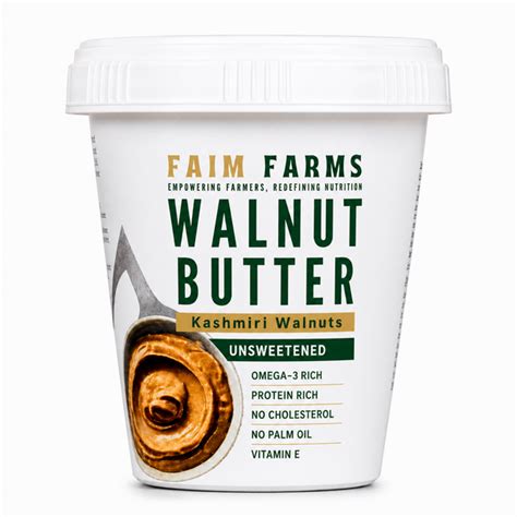 Faim Farms — India's Best Walnut Butter | Single-Origin Kashmir, No ...
