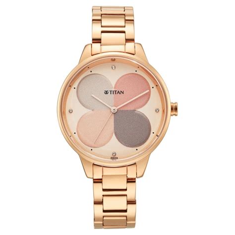 Buy Online Titan Purple Glam It Up Quartz Analog Multicoloured Dial ...