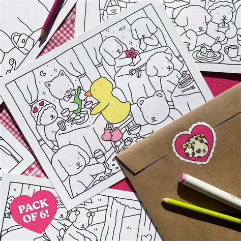 Bobbie Goods Whimsical Creature Coloring Pages for Creative Joy – CRAZE