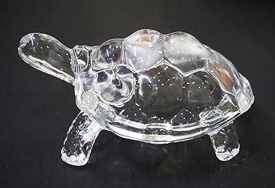 Buy NRSON® Crystal Glass Tortoise Kachua Turtle | Crystal Turtle ...