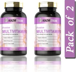 Healthy Streak The Real Vitamin Multivitamin Tablets (K214) Price in ...