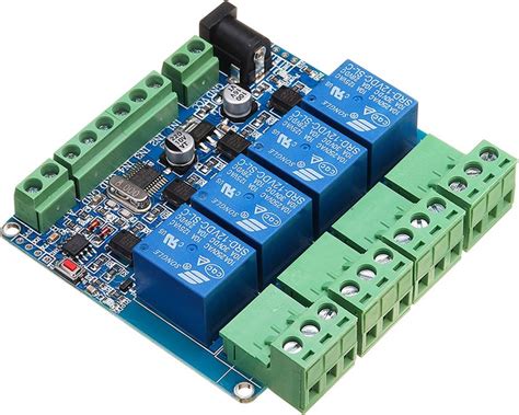 Electronic Spices 12V 4 Channel relay module programmable with opto ...