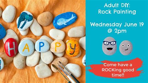 Adult DIY: Rock Painting, 410 N Brazosport Blvd, Freeport, TX, United ...