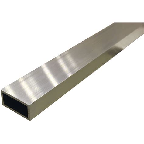 Aluminium Formrohr 120 x 20 x 2,0 mm je 100 mm Alu Rohr rechteckig ...