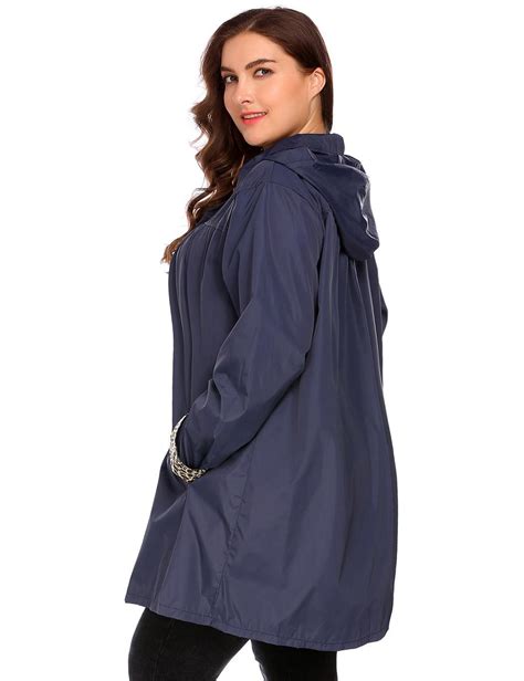 Plus Size Long Raincoat With Hood at Ben Morrow blog