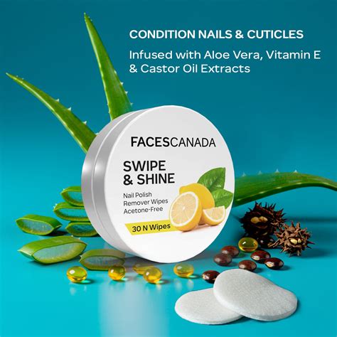 Swipe & Shine Nail Paint Wipes (30 pc) – Faces Canada