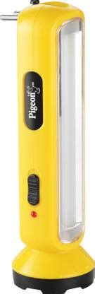 Pigeon Radiance LED Torch with Emergency Light (Yellow) Table Lamp ...