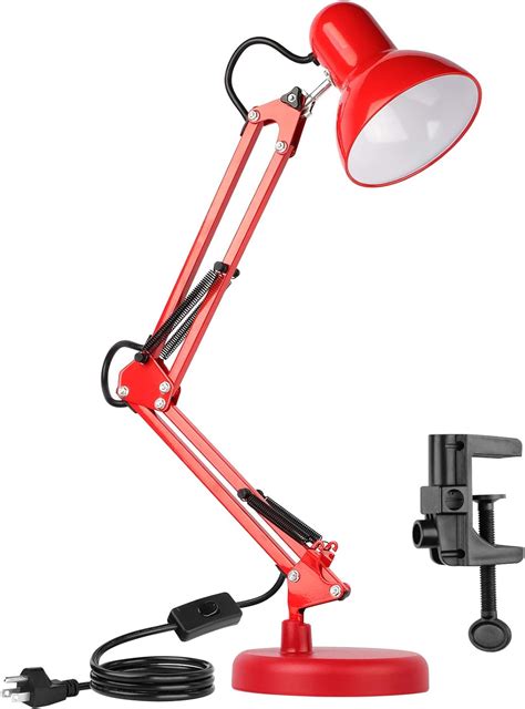 AmeriTop Metal Desk Lamp, Adjustable Goose Neck India | Ubuy