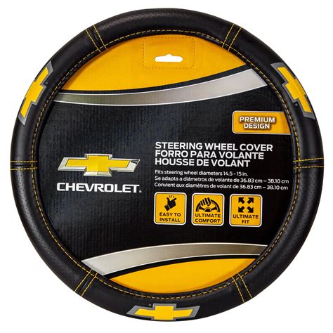 Buy Plasticolor Chevy Deluxe Series Steering Wheel Cover, Universal ...