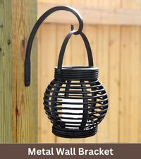 ecofynd 1 Pack Metal Wall Hook Hanging Plant Bracket | Decorative ...