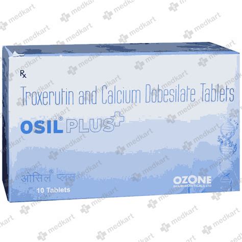 OSIL PLUS CAPSULE 10'S, Price, Composition & Generic Alternatives - Medkart
