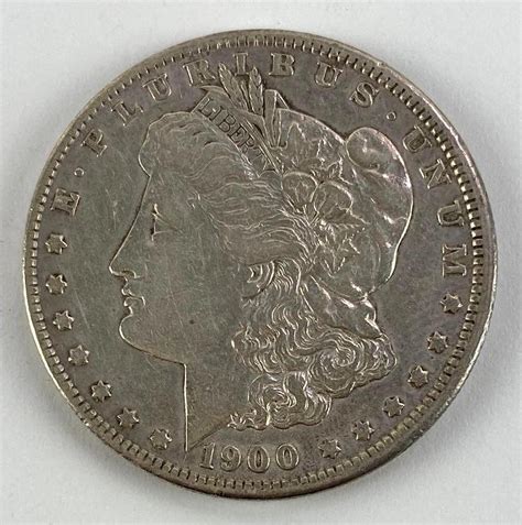 At Auction: 1900 Morgan Silver Dollar