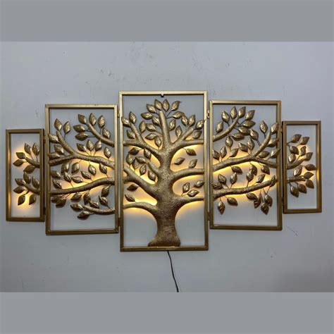 Artistic Tree Metal Wall Panel: A Designer's Masterpiece – Homez Valley