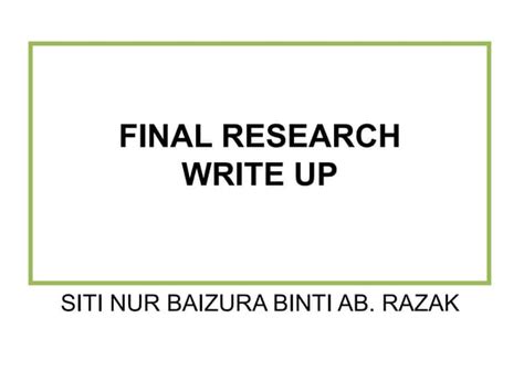 Image result for Research Design Write Up Example