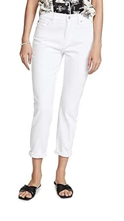 Buy 7 For All Mankind Women's Josefina Boyfriend Jeans, White, 25 at ...