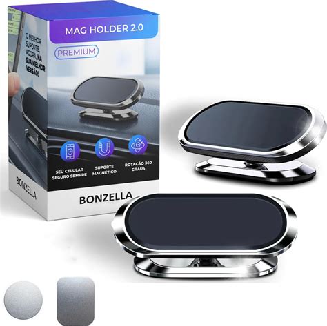 ZEBRONICS CMH50, Car Mobile Holder with Powerful Neodymium Magnets, 360 ...