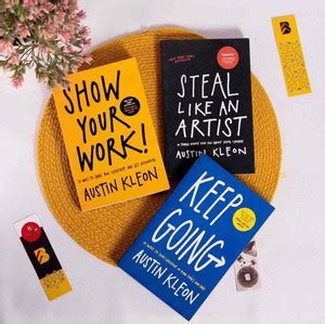 KEEP GOING,SHOW YOUR WORK,STEAL LIKE AN ARTIST: Buy KEEP GOING,SHOW ...