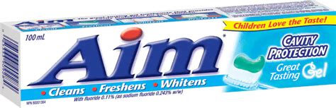 Image result for Aim Toothpaste Color