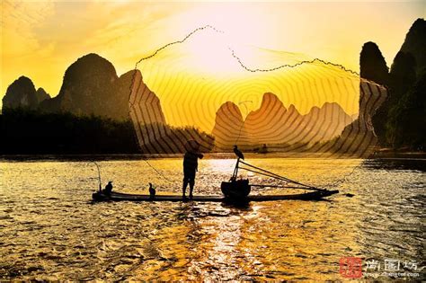 漓江渔火-桂林摄影团,桂林摄影线路,桂林品摄影网