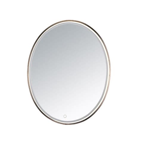 ET2 Anodized Bronze Dark Brown 1-Light Electric Mirror in the Mirrors ...