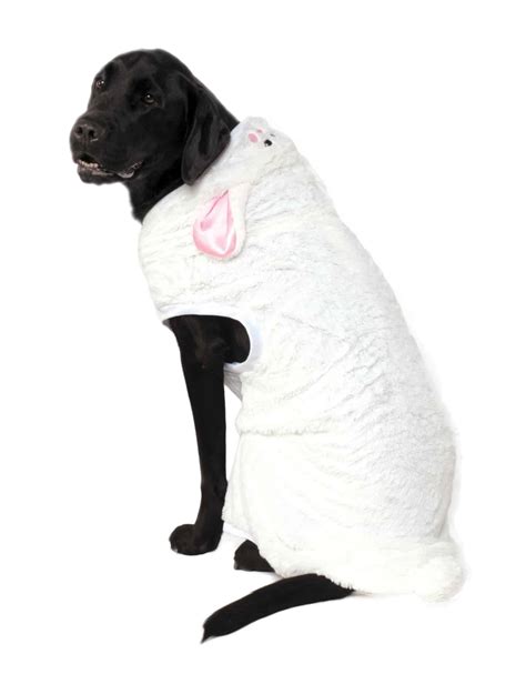 Big Dog Bunny Hoodie Costume - Pet Costume Center