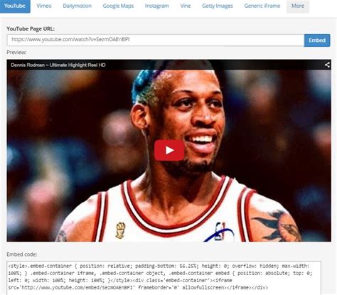Image result for Best Size for Embed Code