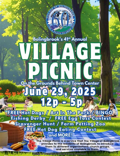 Bolingbrooks 41st Annual Village Picnic, 375 W. Briarcliff Rd ...