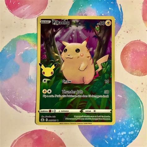 Pokemon Cards Pikachu Rare