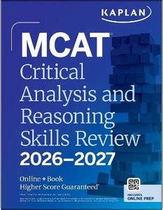 MCAT Critical Analysis and Reasoning Skills Review 2026-2027: Buy MCAT ...