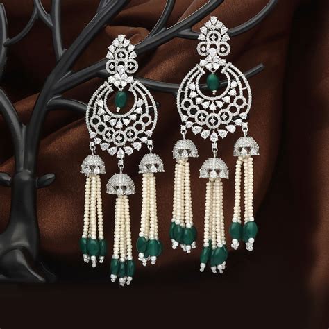 Chandbali Earrings | Designer Fashion Chandbali Earrings Online for ...