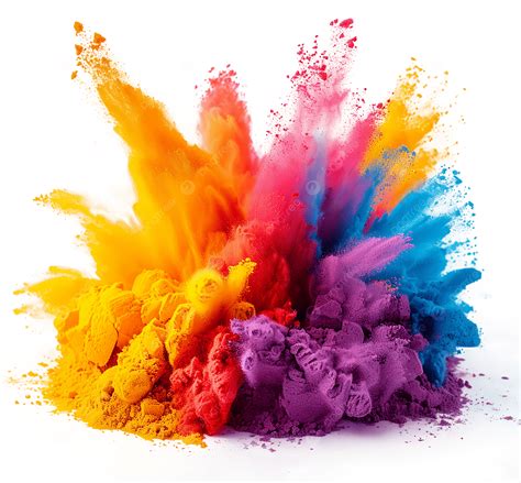 Holi Colors Splash Powder, Holi Colors, Holi Powder PNG Transparent ...