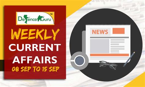 Weekly Current Affairs September 2018 - Week 2