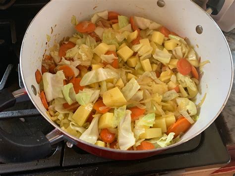 Ethiopian Carrots + Cabbage