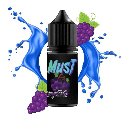 Must Salt Grape black 30 мл сольова рідина купити за ціною 180 грн у ...