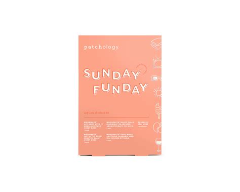 Buy Patchology Sunday Funday Self Care Skin Care Kit, 6 Piece Set ...