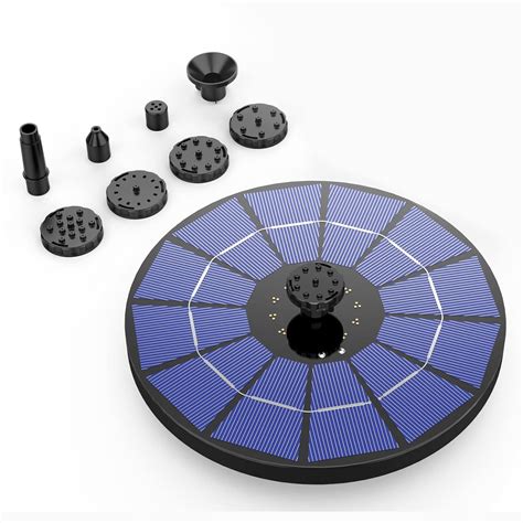 Solar Powered Bird Bath Water Fountain – GreetGood Retail