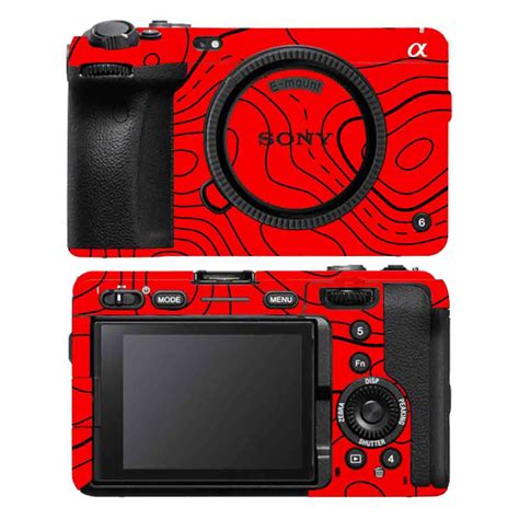 Damascus Red - Sony Camera Skins