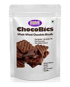Healthy Munching Biscuits | Whole Wheat ChocoBics | Pack of 5 (100 g ...