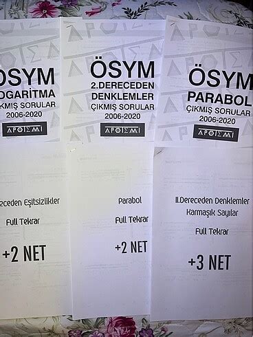 Tyt Ayt Matematik Çıkmış Sorular Apotemi Ve Mert Hoca Soruları Sınav ...